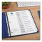 Avery Ready Index 11 in. x 8.5 in. 12-Tab Jan. to Dec. Customizable TOC Dividers - Black and White (1-Set)